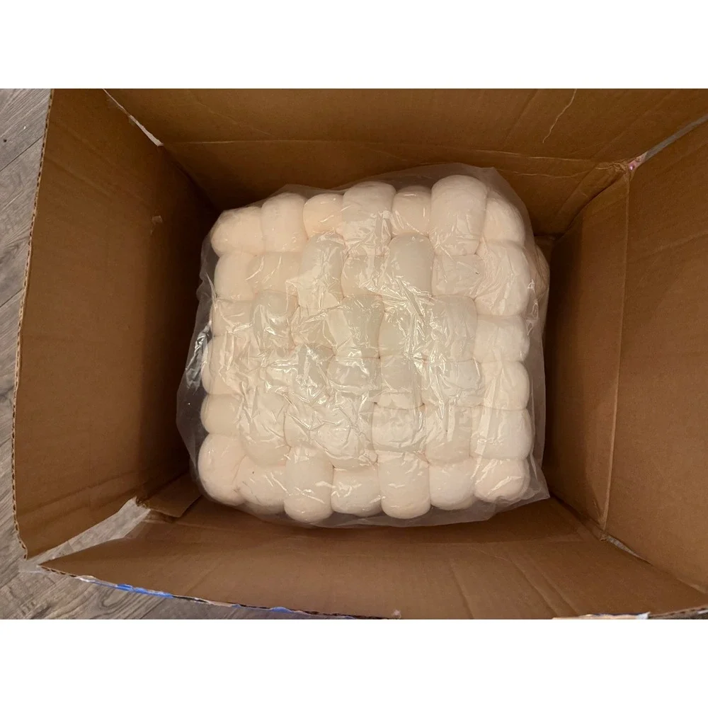 NEW 2 Pack Knot Throw Pillow Ivory Cozy Plush Bubble Accent (10x13)‎